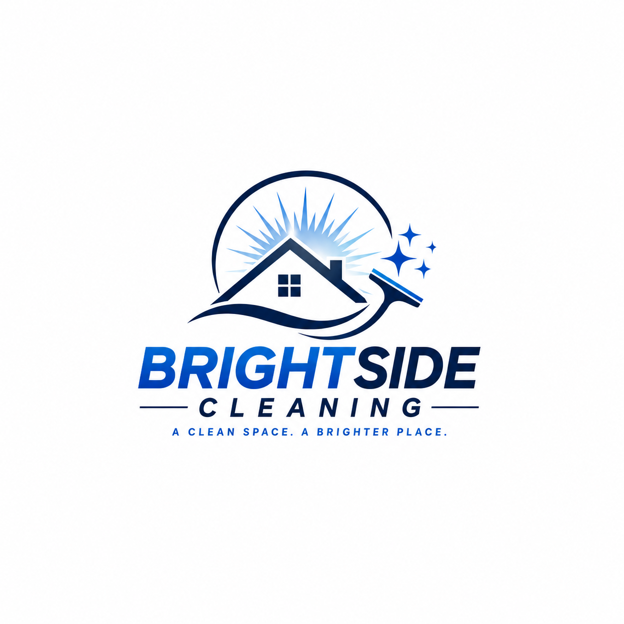 BrightSide Cleaning logo